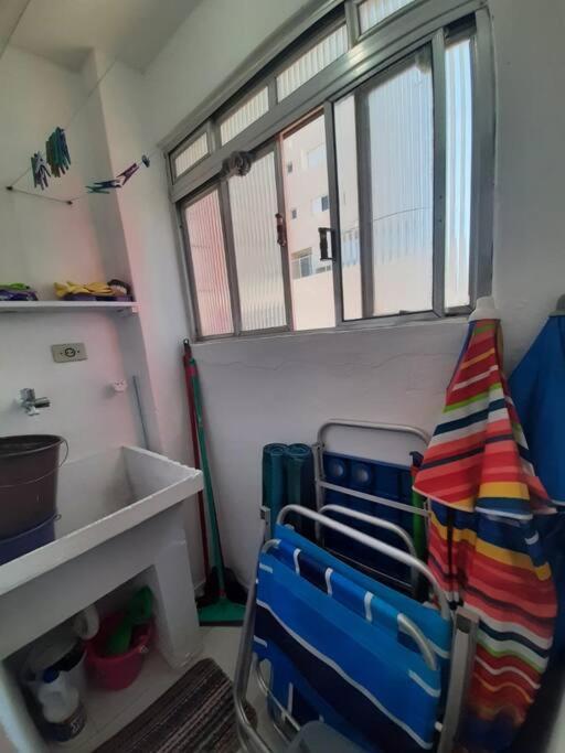 Kitnet A 20 Metros Da Praia Praia Grande  Kültér fotó